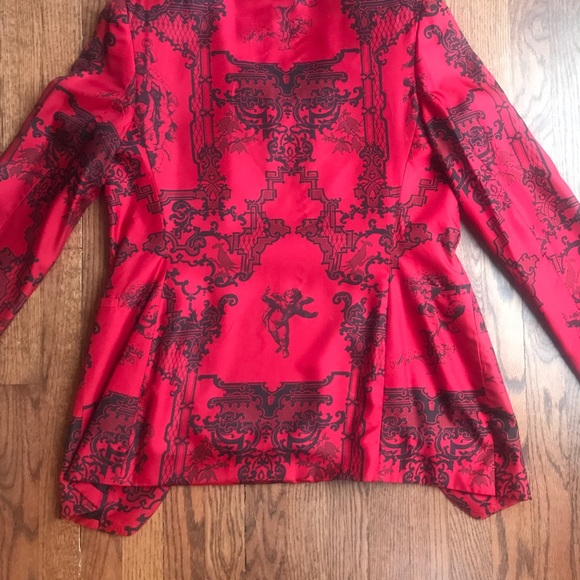 Evan-Picone Blazer, Size 6, 100% Silk - Picture 2 of 4